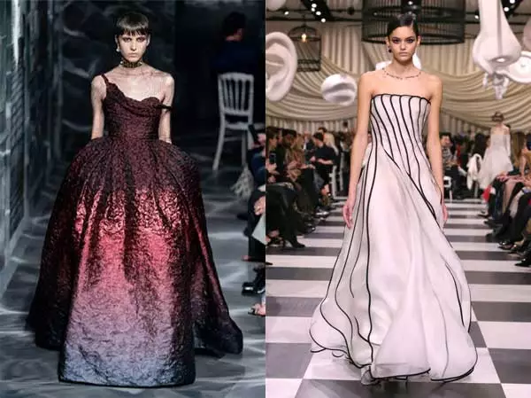 دو لباس Haute couture برند Dior
